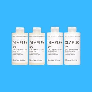 4 BOTTLES Olaplex No. 4 Shampoo and No.5 Conditioner Duo Bundle
